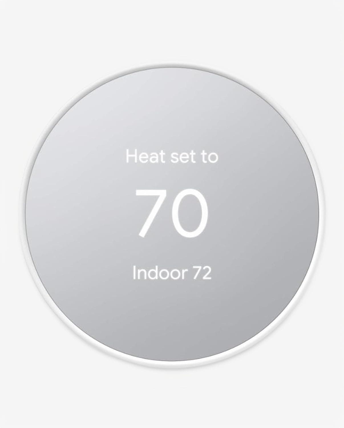 Google Nest Thermostat, Snow