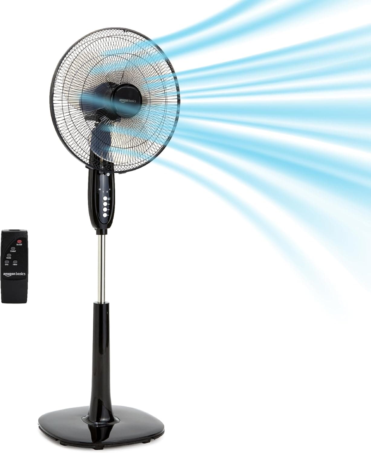 Amazon Basics Pedestal Fan, 16 in